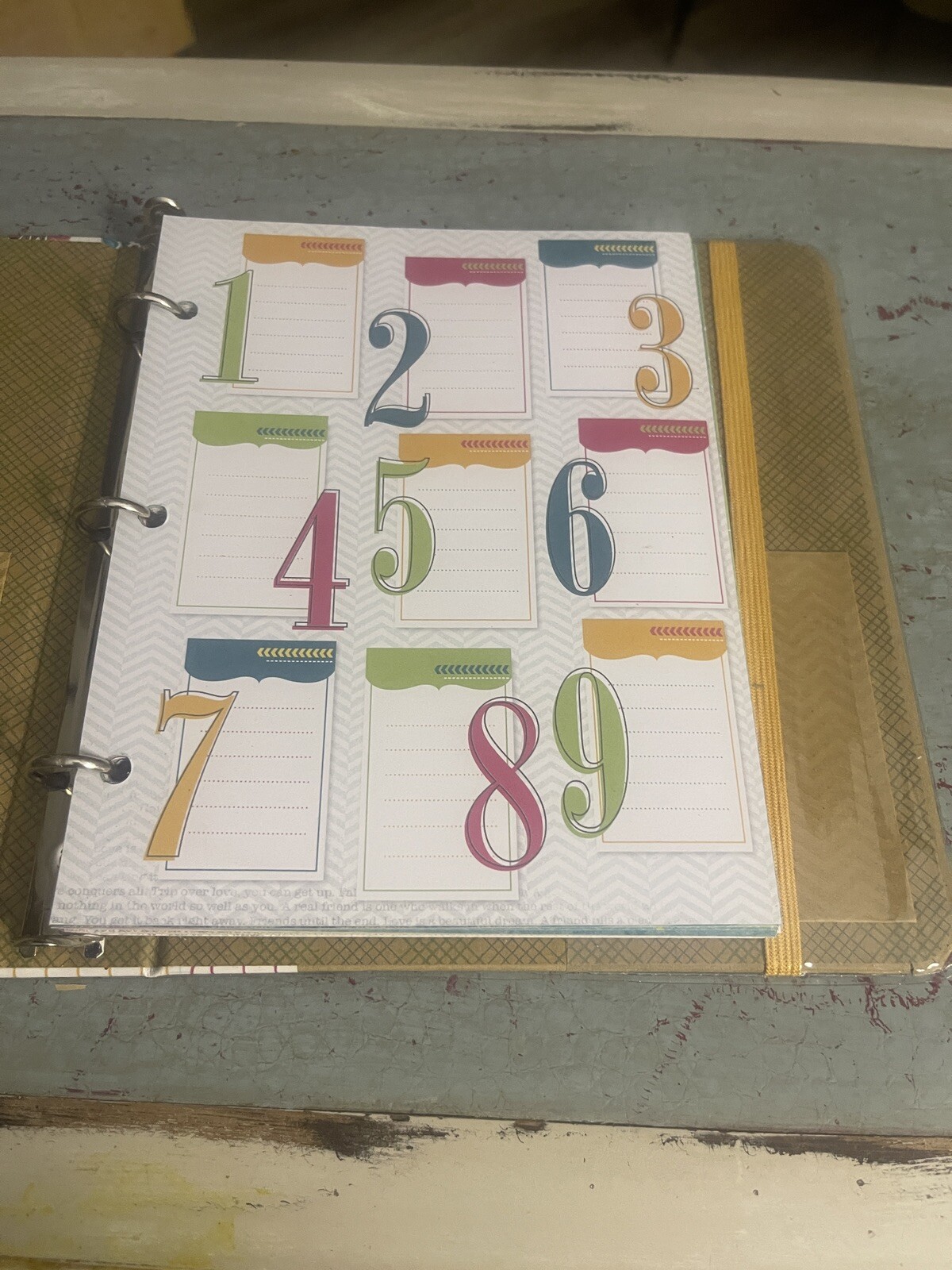 NEW 6.5″ x 8.5″ Budget Planner book 70 Pages NOT DATED 3 Ring