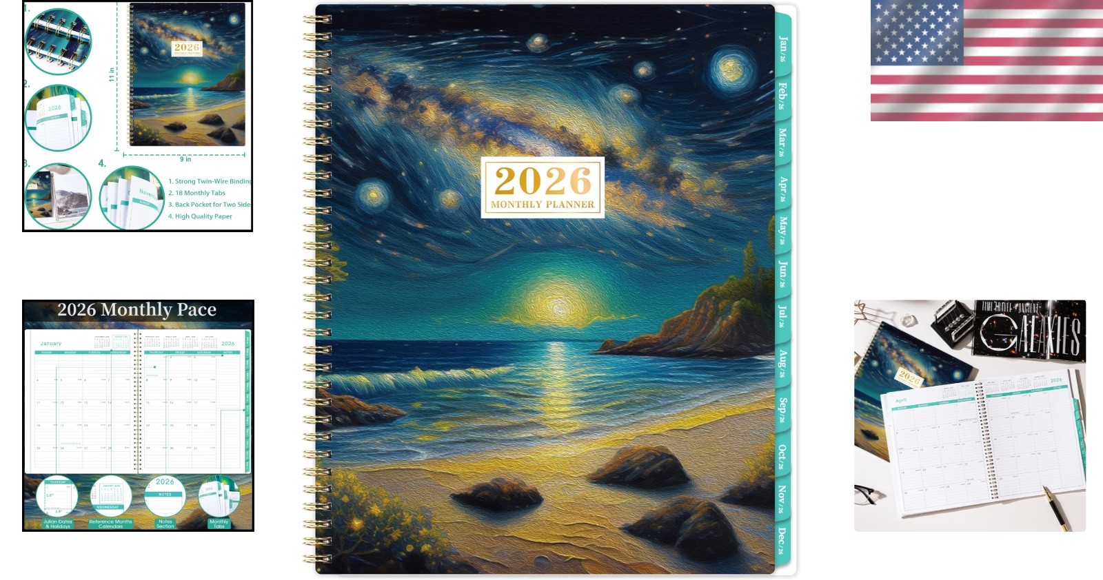 2026 Appointment Book/Planner – 8.2″ x 11″, Daily Planner 2026 from Jan. 2026…