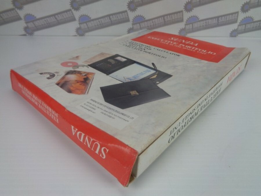 SUNDA Executive Portfolio – Black- FOUR IN ONE SINGLE UNIT (NEW in BOX)