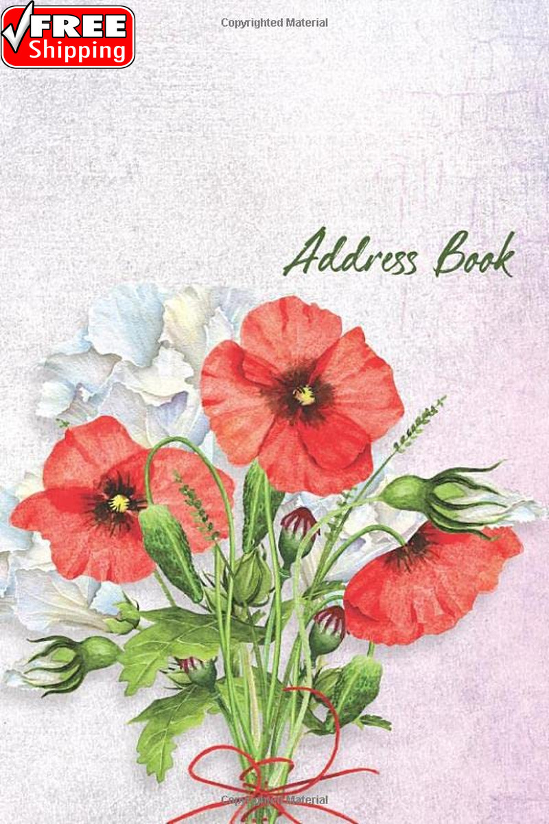 Address Book: Small Address Book for Purse : Pocket Address Books for Women : Ad
