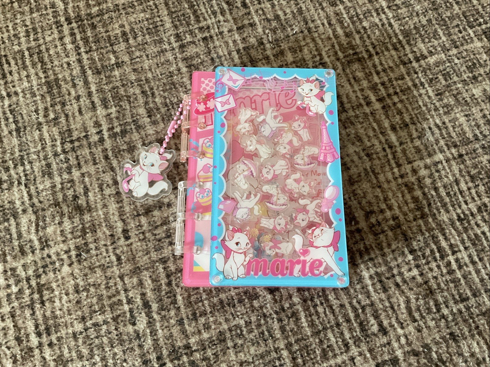 A6 Pocket Marie The Cat Shaker Notebook With Plain Pages