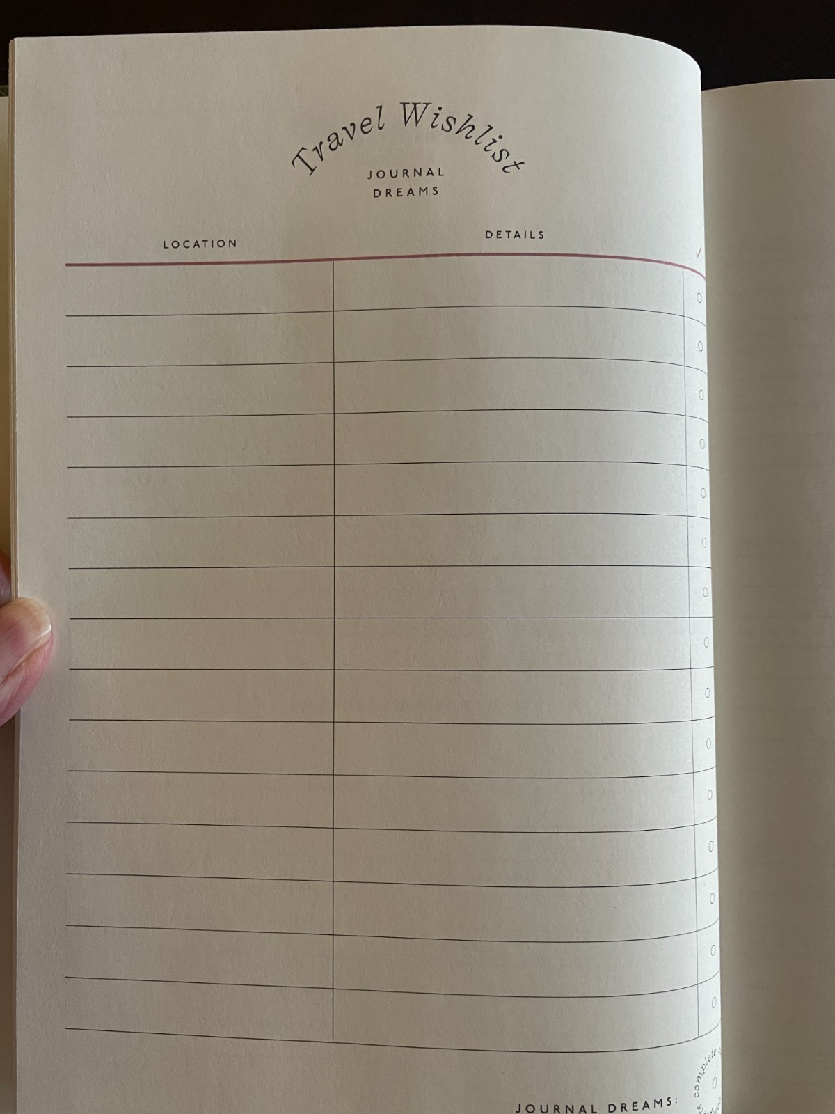 Papier New Horizons Travel Journal & Planner, Made in USA, High Quality Paper