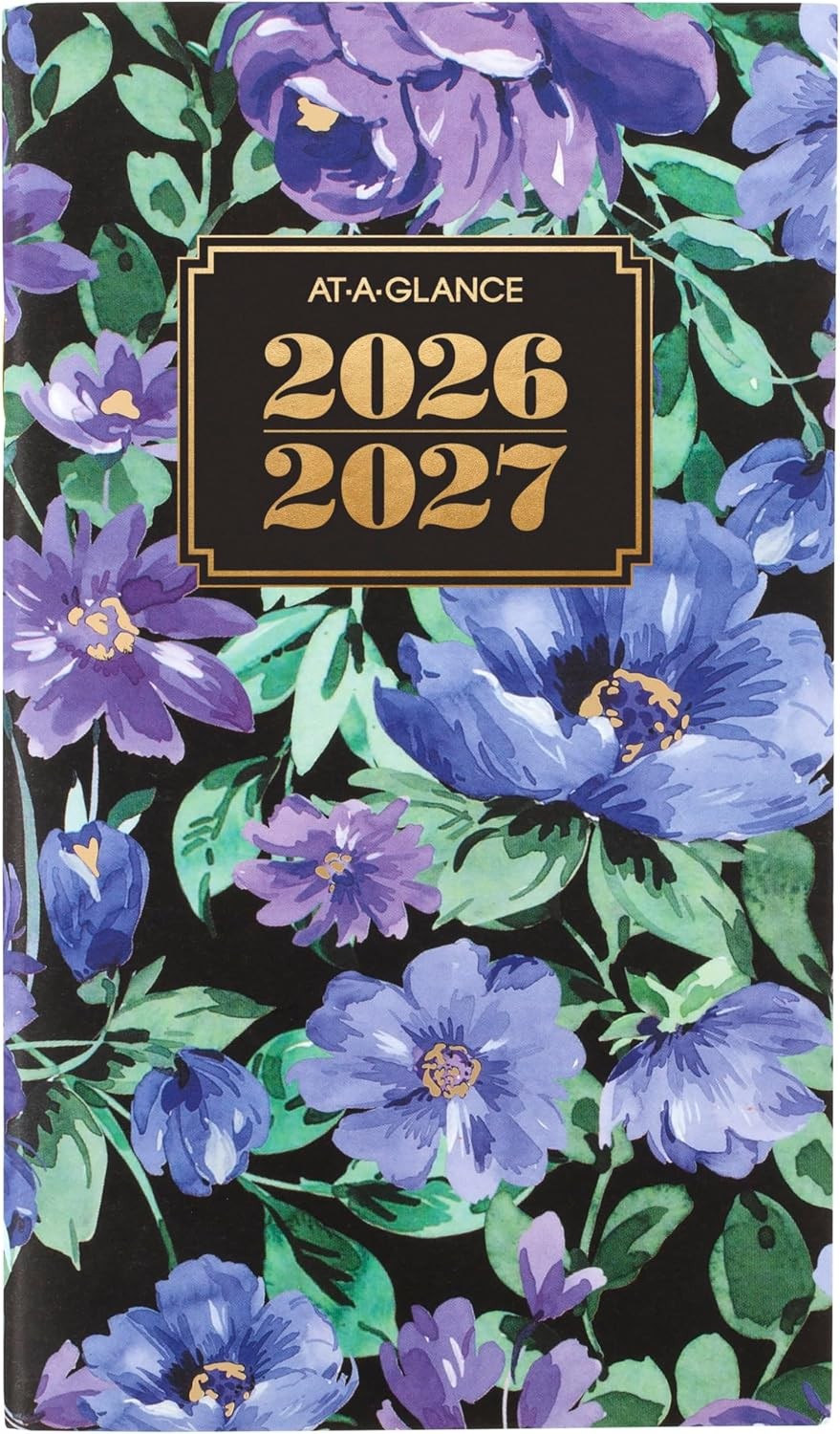 2027-2028 Planner, 2 Year Monthly Planner, 3.5″ x 6″, Pocket Size, Badge,
