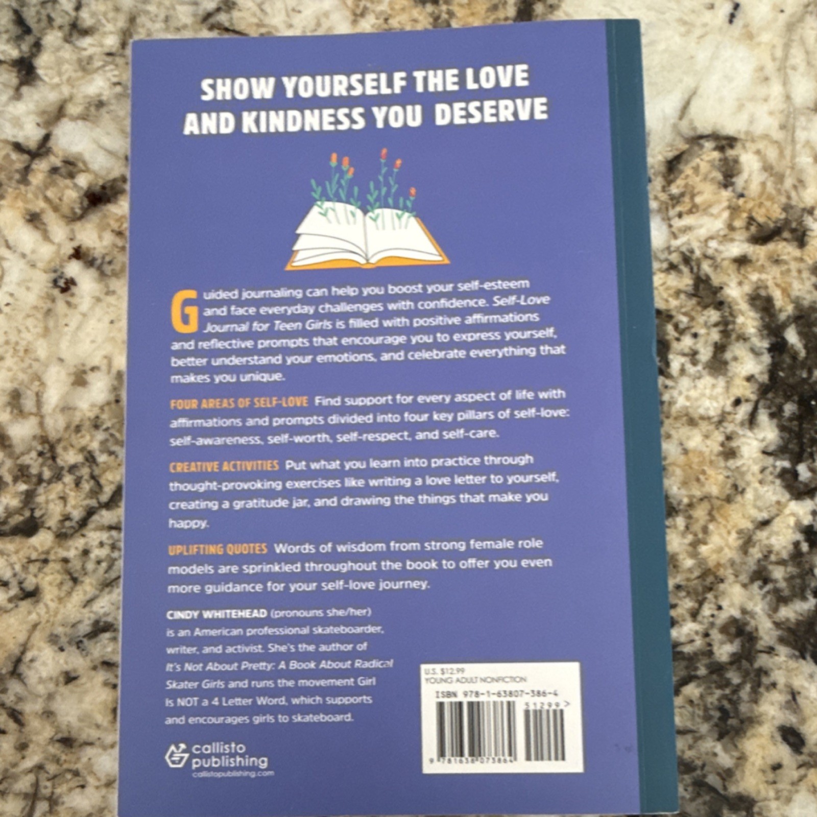 Callisto Publishing Self-Love Journal for Teen Girls Illustrated Guided Prompts