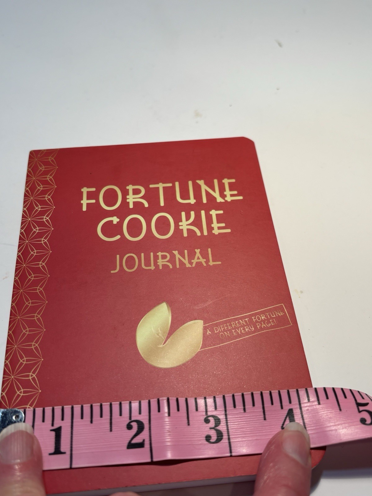 Fortune Cookie Journal: Different Fortune Each Page Lined Pages Small NEW 6×4