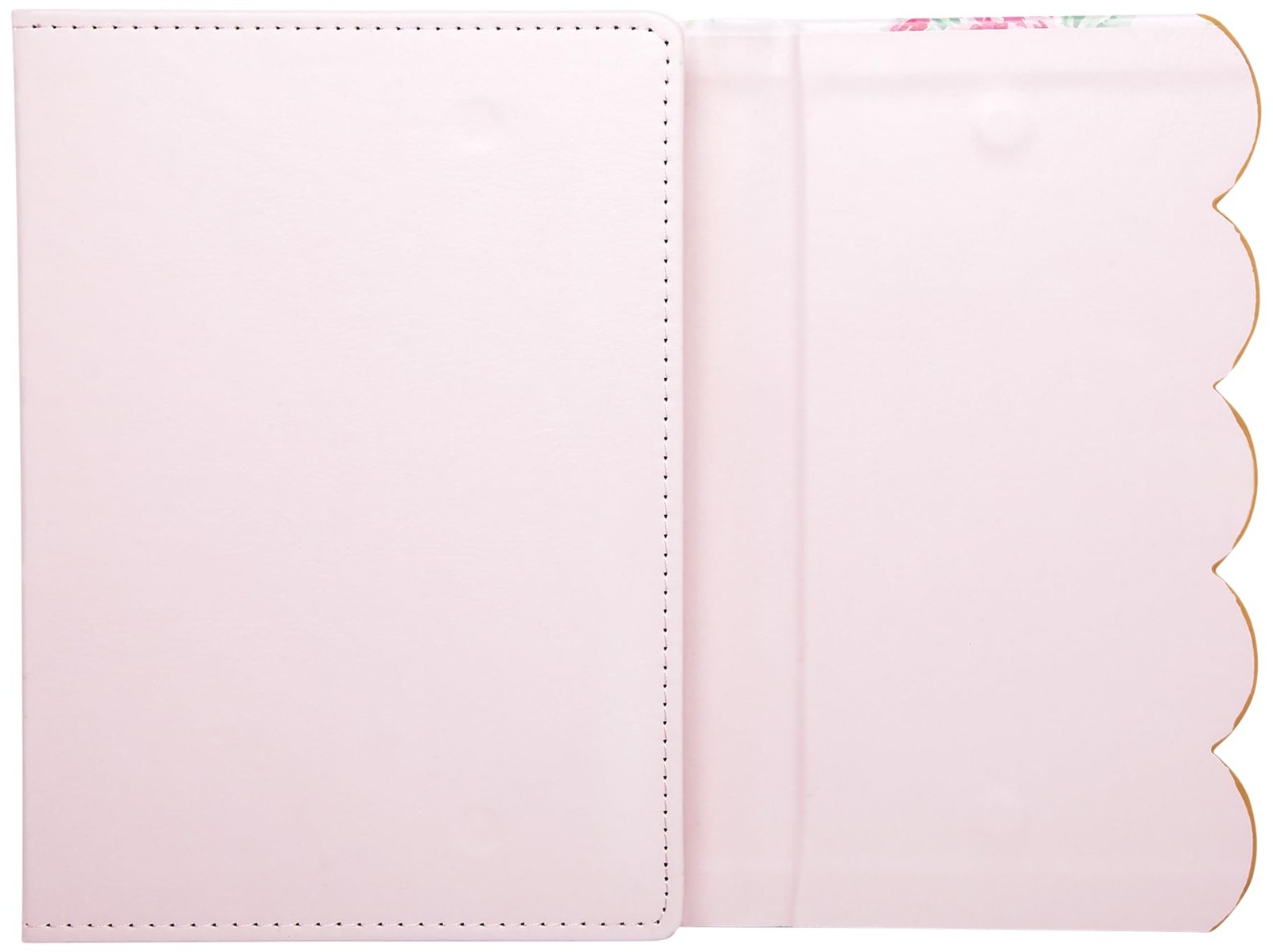 Laura Ashley English Garden Flap Journal – 6×8 Inch Faux Leather 6X8, Pink