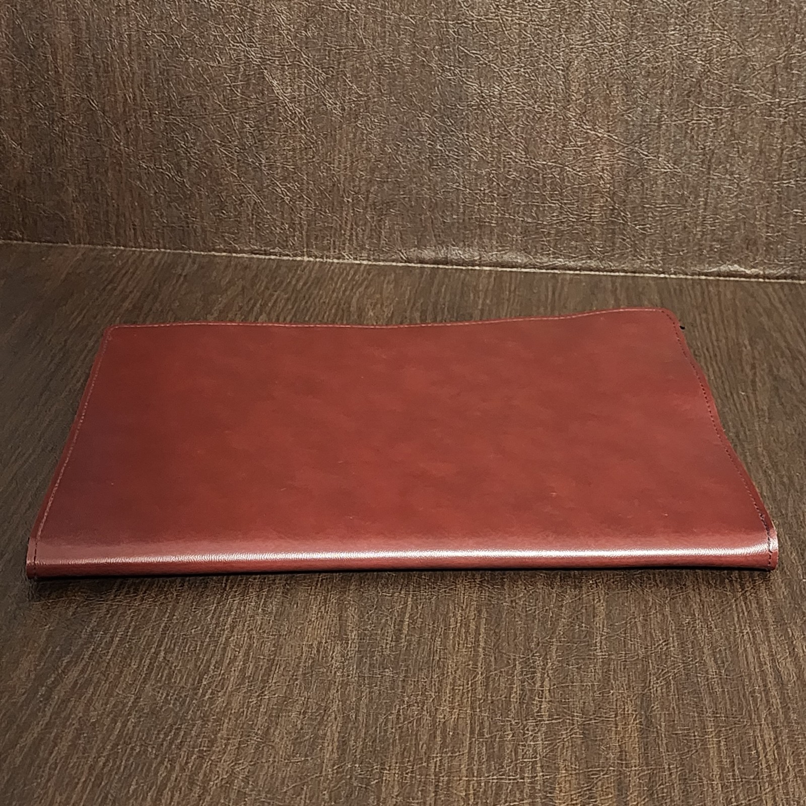 Vintage Hazel USA 14″ X 10″ Leather Document Portfolio Notepad Padfolio Folder