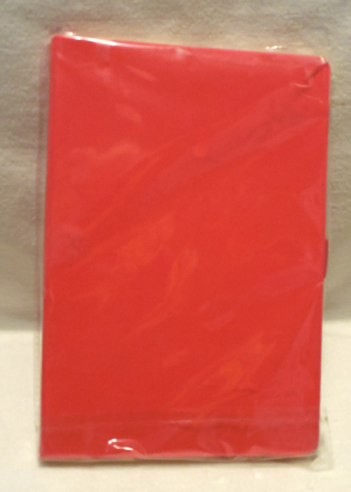 New RED Travel Journal Notebook Lined Blank Elastic Strap Closure & Pen Holder
