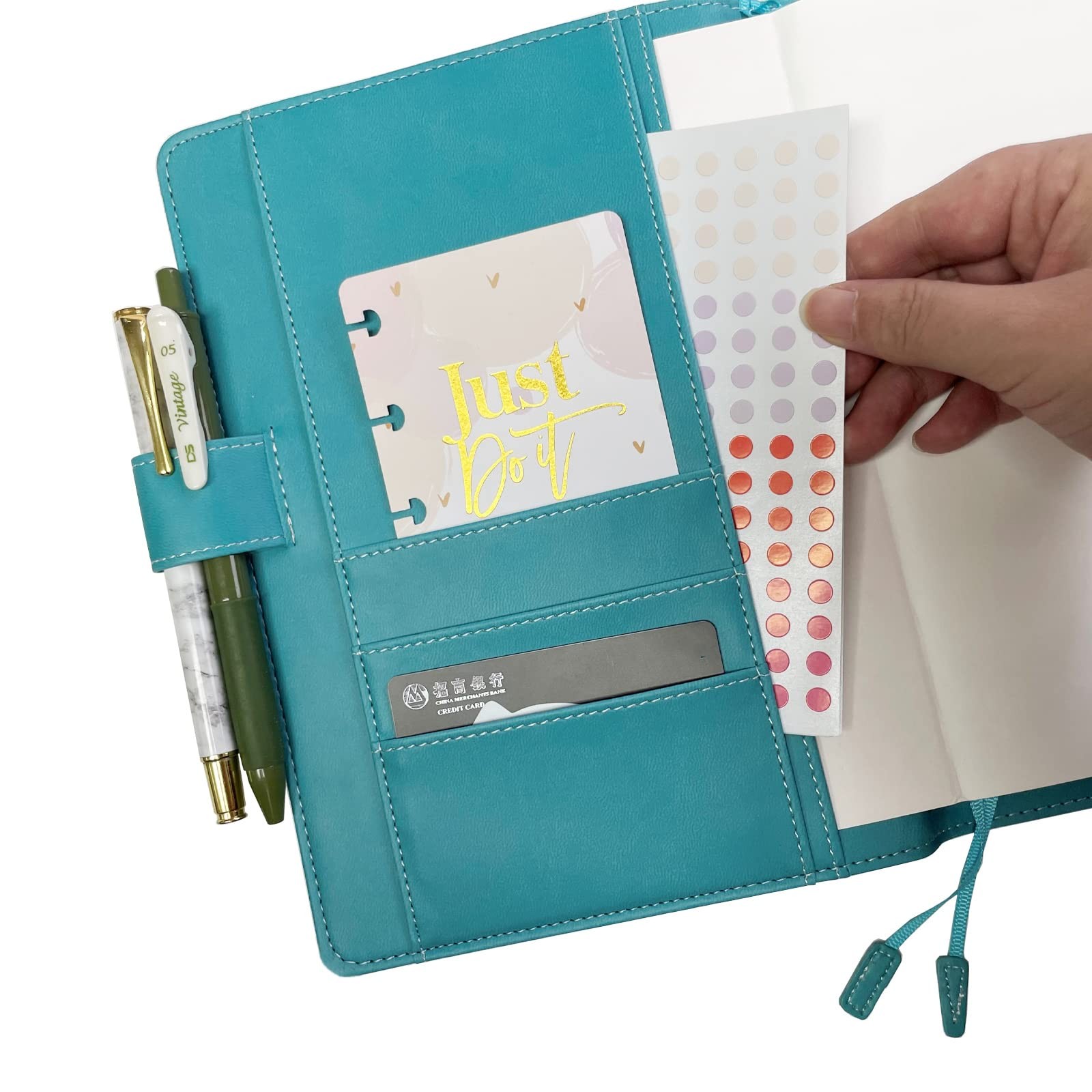 Fromthenon A5 Premium Fabric Cover for Refillable Notebook Size, Grey