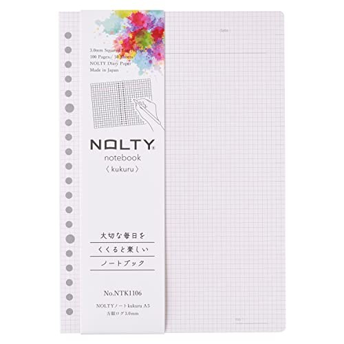 Japan Management Association Management Center NOLTY Notebook kukuru A5 Grid Log