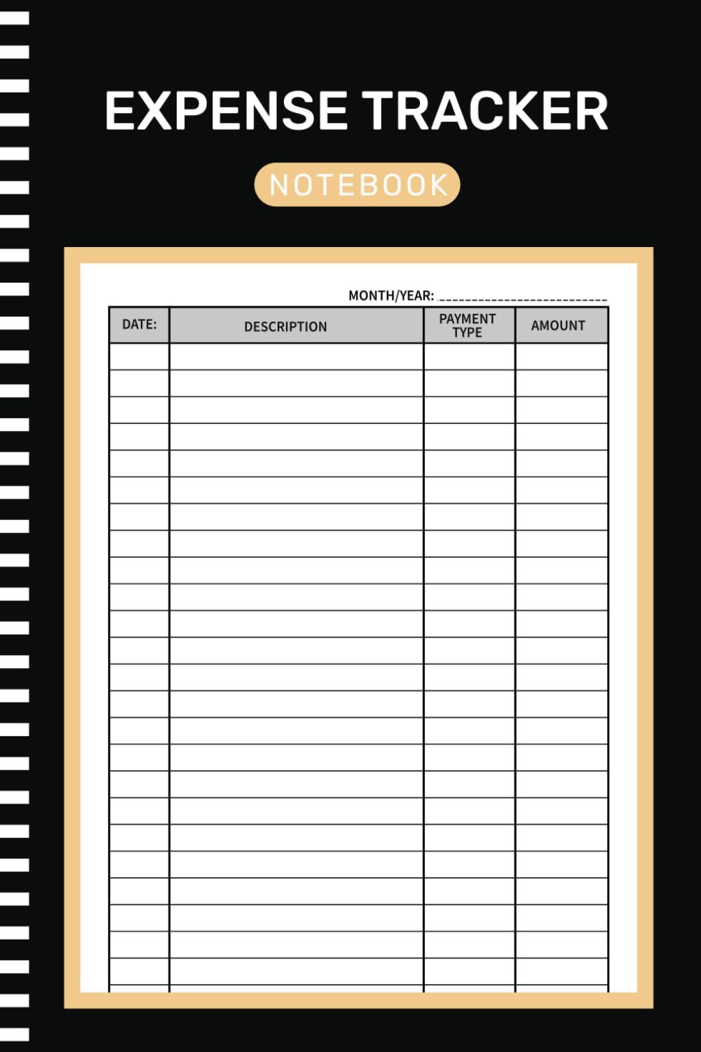 Expense Tracker Notebook: Daily Spending Bill Organizer Log Book…