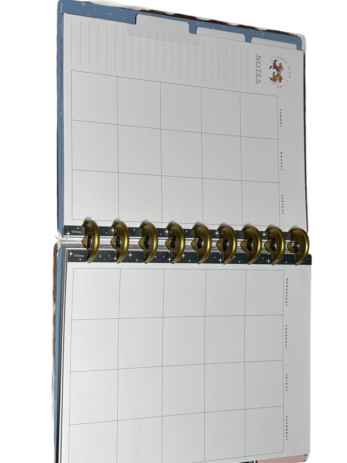 Happy Planner Undated Disney Princess Magic Begins Within Planner NOS