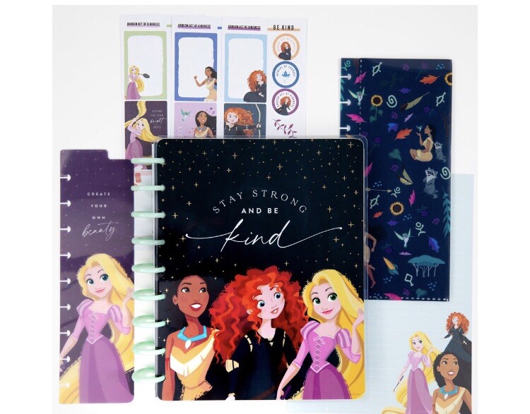 The Happy Planner Disney Princess STAY STRONG & BE KIND Guided Journal Kit NEW