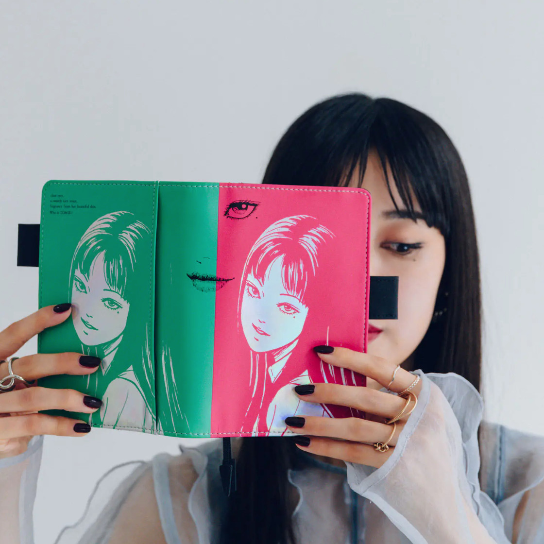 HOBONICHI TECHO Tomie by Junji Ito Smirk A6 Original Cover Planner Cover 2026