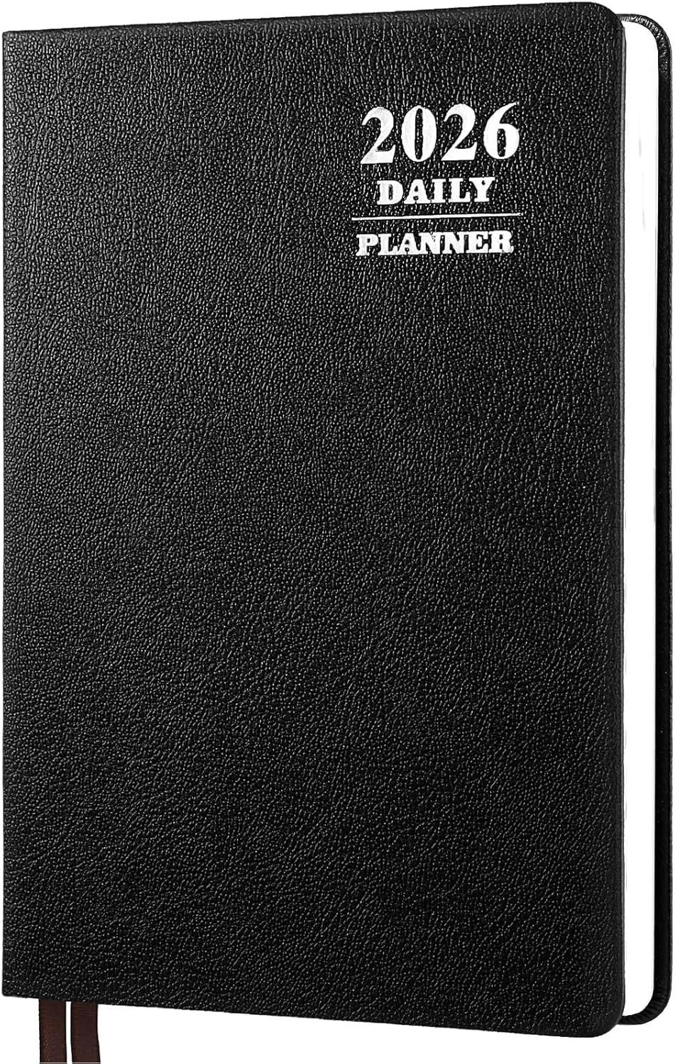 2026 Daily Hourly Planner – One Page a Day, 2026 Diary 5.7 X 8.3" Hardcover