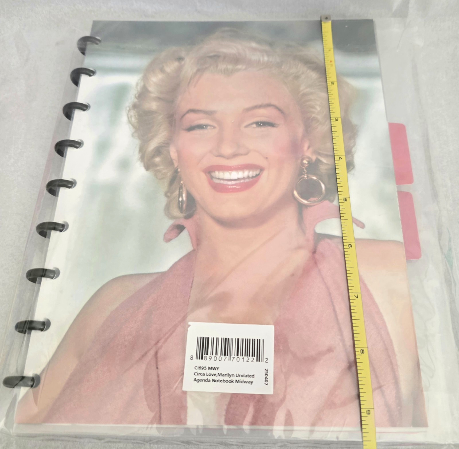 New Levenger Circa Marilyn Monroe Ruled Plus Plan Notebook 70 sheets