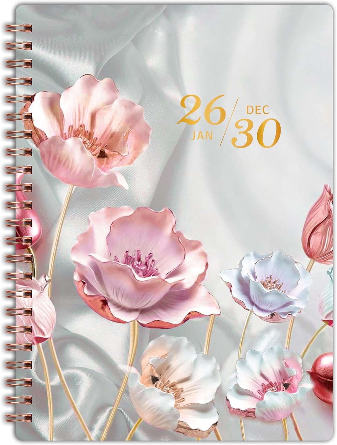2026-2030 Monthly Planner – 5 Year Monthly Planner/Calendar 2026-2030 Spiral Bou