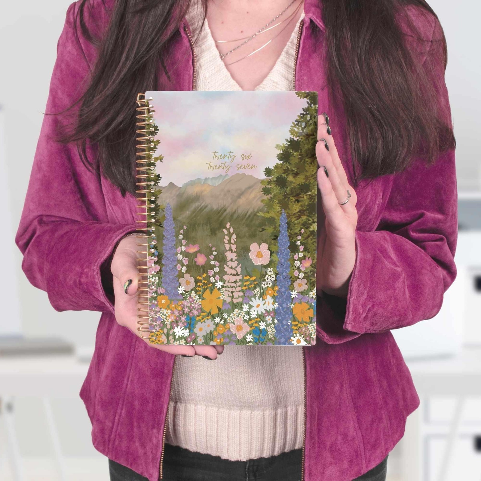 2026–27 Soft Cover Planner, 5.5″ x 8.25″ | Wildflower Mountainside