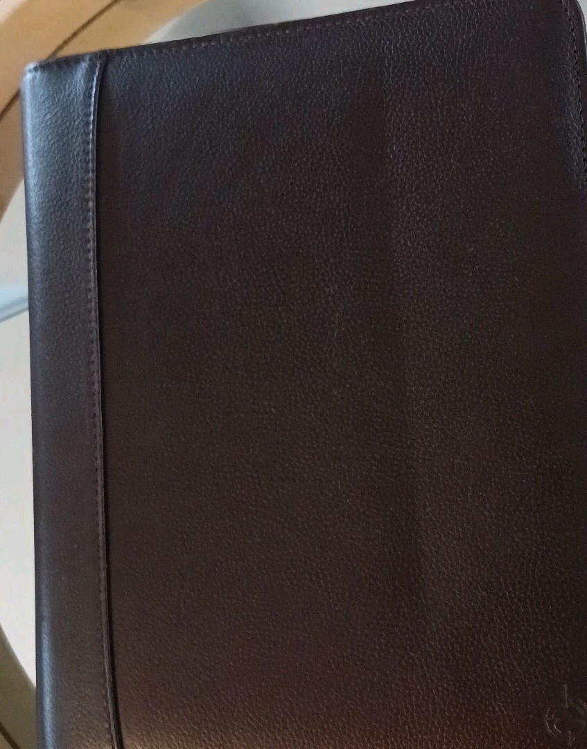 Franklin Covey 10″ X 8″ Brown Full Leather 7 Ring Binder Planner 2” Rings