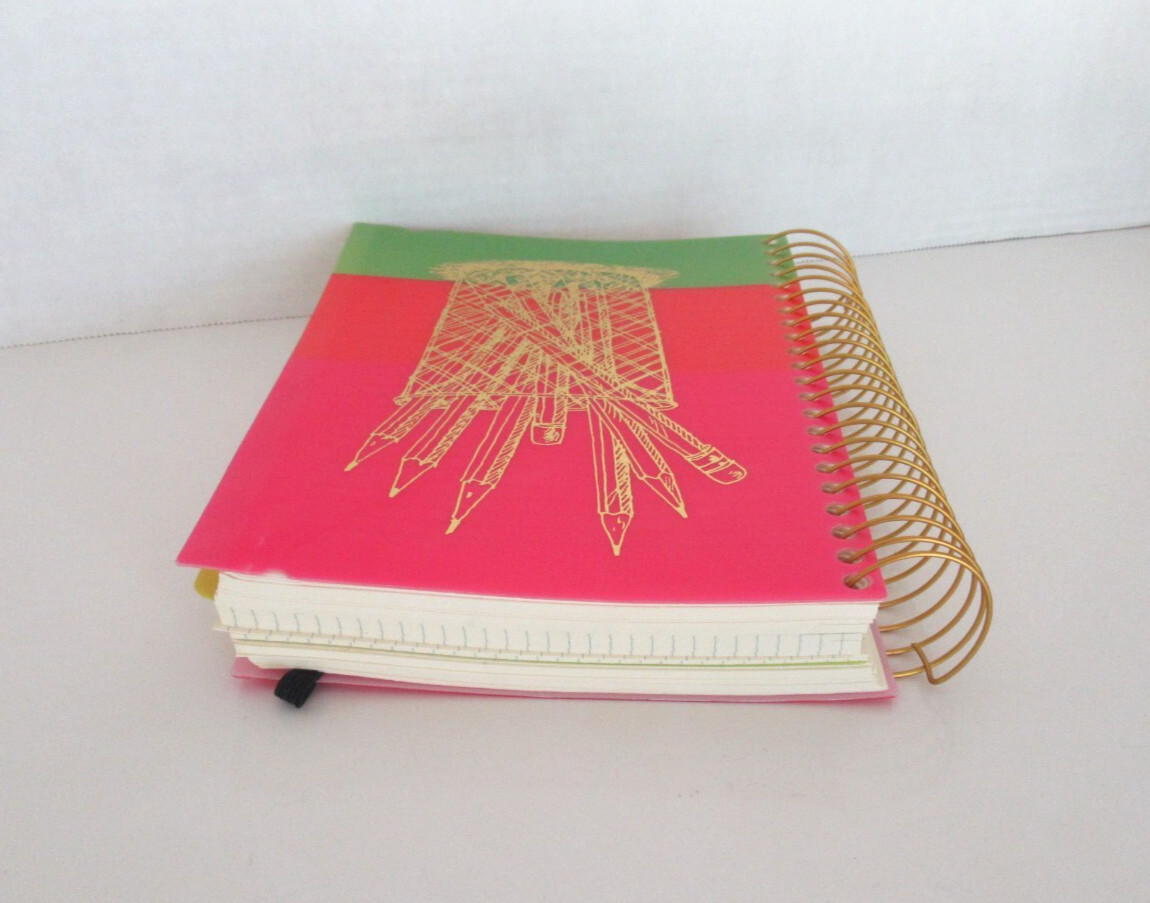 Markings By C. R. Gibson 3-IN-1 Notebook Journal Ruled Grid Blank 480 Pages