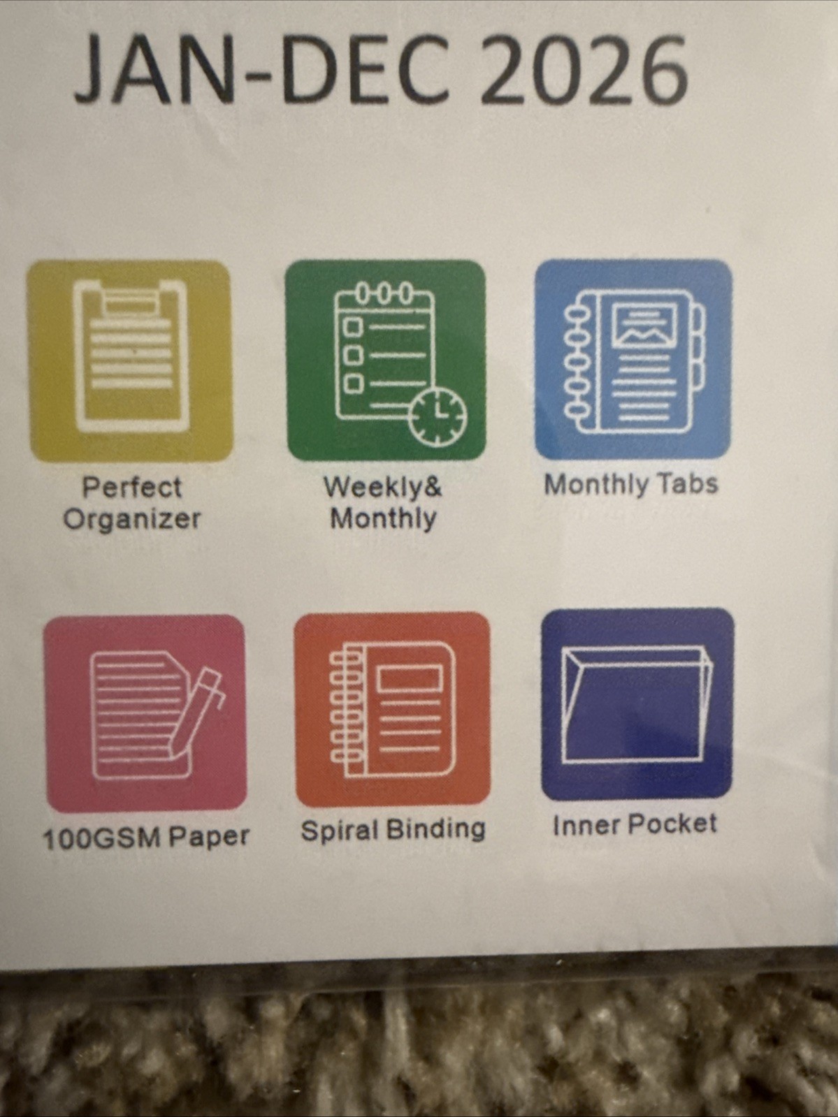 Valome Planner 2026 Weekly And Monthly