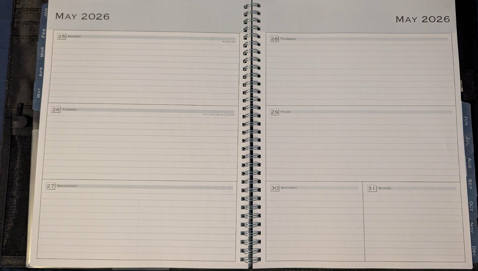 2026 Blue Sky Passages Calendar Year Weekly & Monthly Planner Double Set
