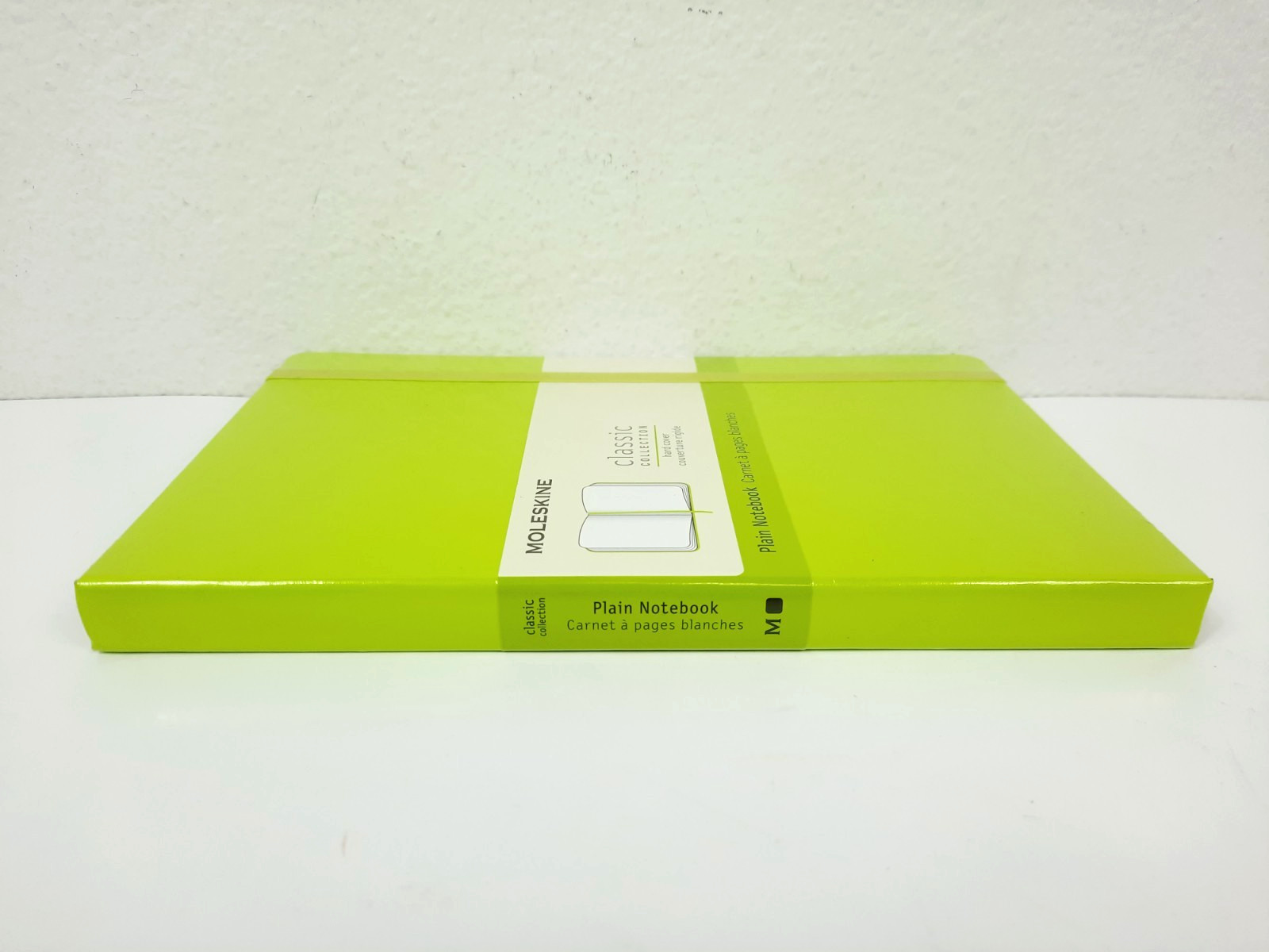 Moleskine Classic Collection Plain Notebook 5″ x 8.25″ 240 Pages, Lemon Green