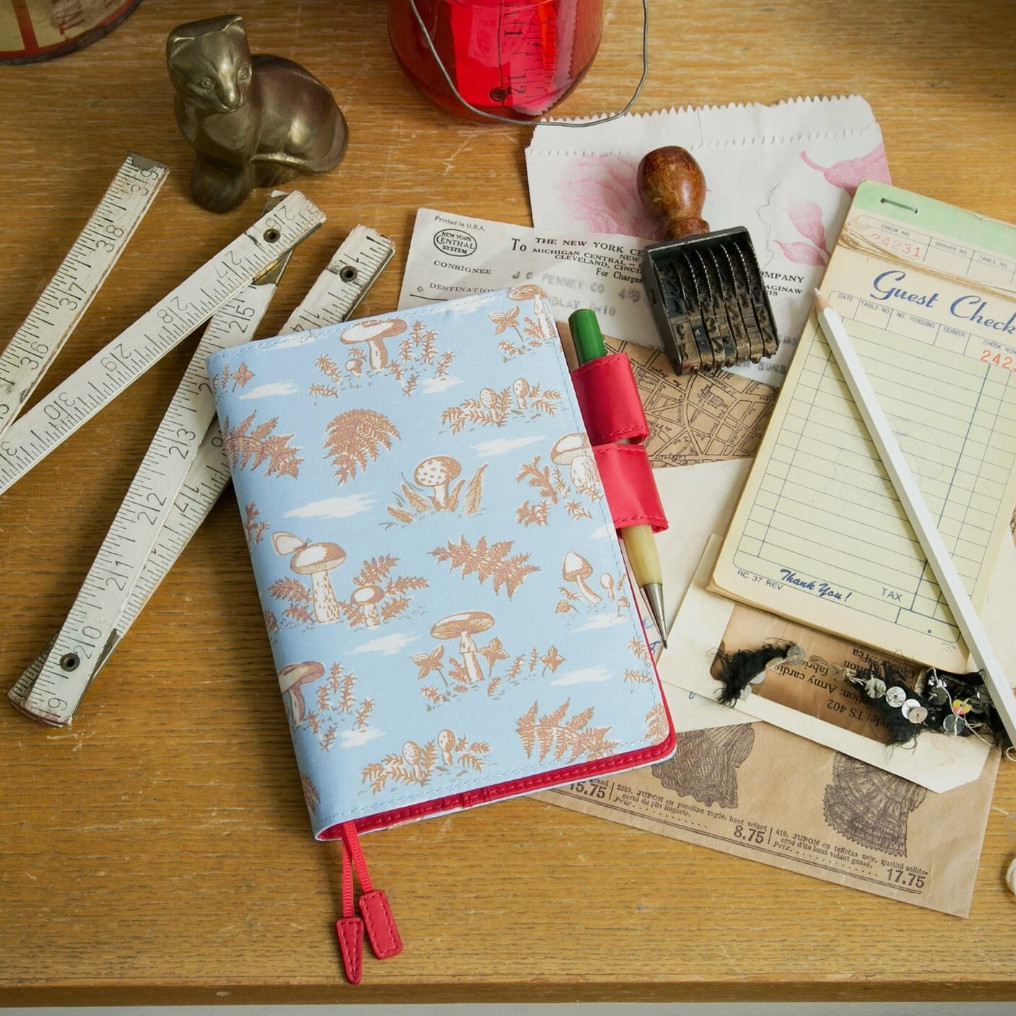 Hobonichi Techo Cover World Folk Patterns Champignon A6 New Open Box