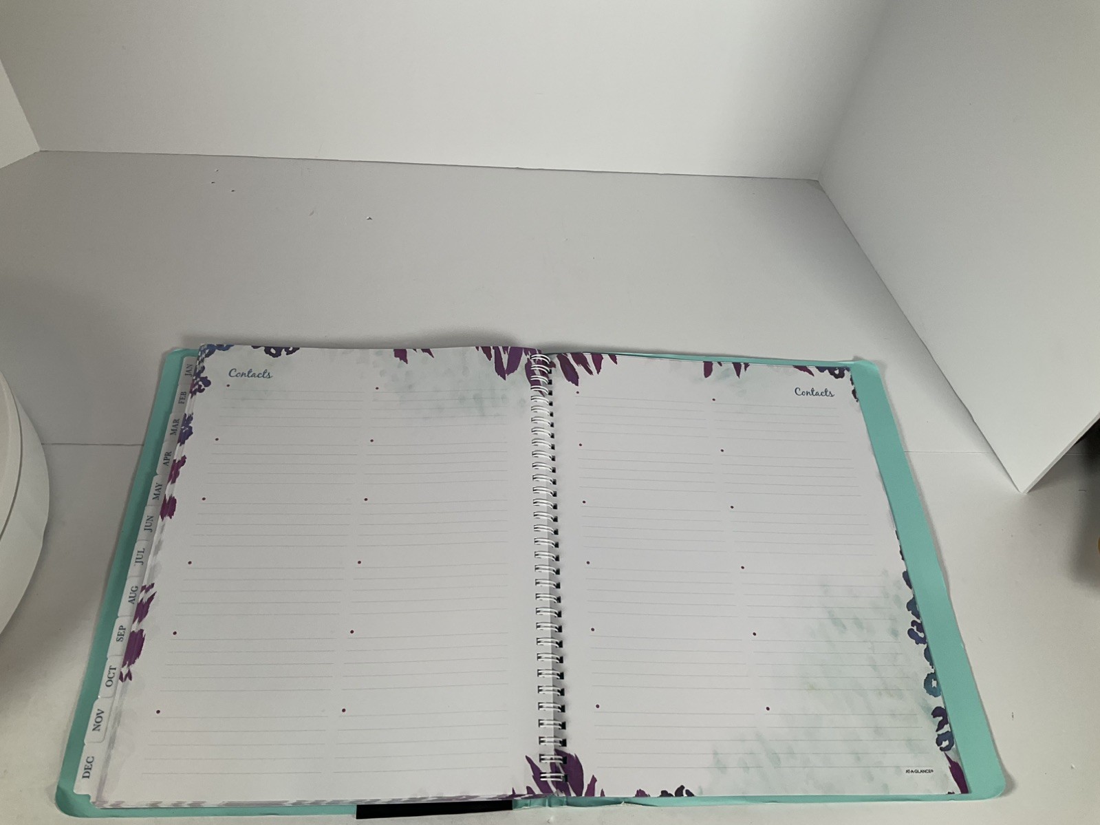 At-A-Glance My Week 2026 Planner Wild Washes Blue 523-905