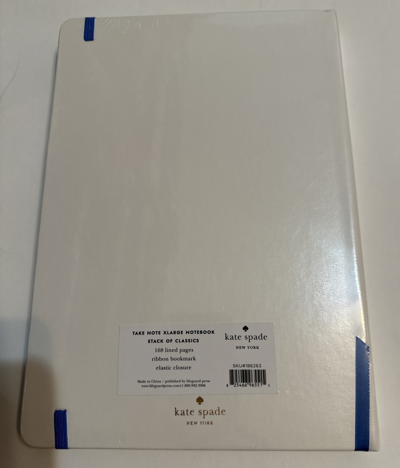 Kate Spade Take Note XLarge Notebook Stack of Classic 168 Lined Pages Sealed New