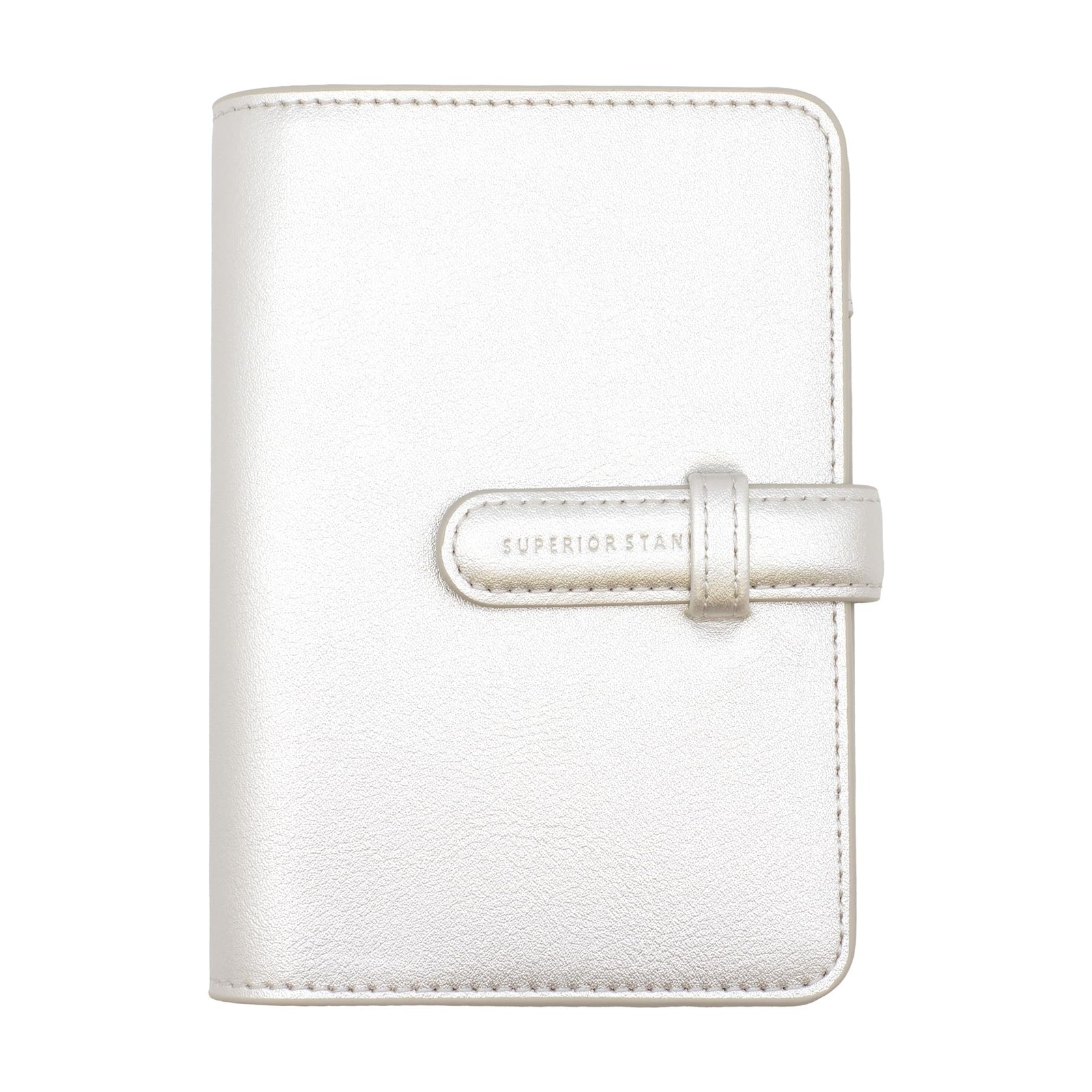 System Planner Mini 6 Size Superior Standard, 15mm Ring Diameter, Silver, LD Lud