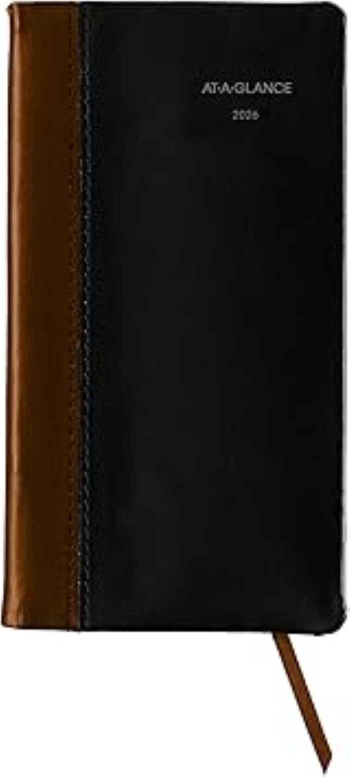 AT-A-GLANCE (74020526) 2026 Diary Weekly & Monthly, 3″ x 6″ Pocket Size