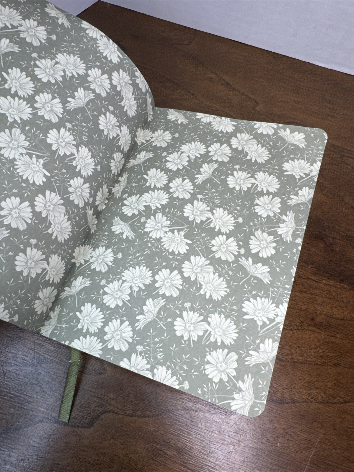 U Style “Thoughts Of Sorts” Floral Edge-Printed Journal, 120 Sheets, 5.75 x 8 in