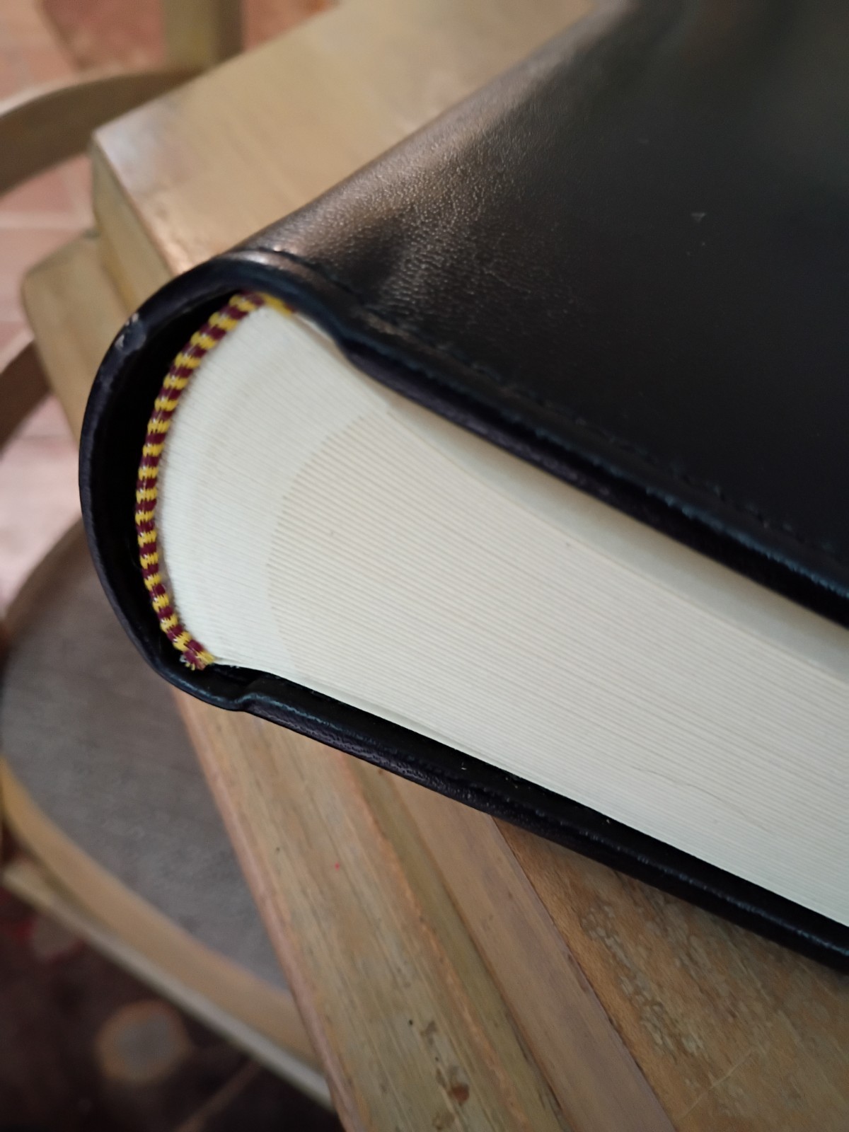Vintage Gigiodoro Firenze Italy Leather Notebook Diary Guest Book Vellum…