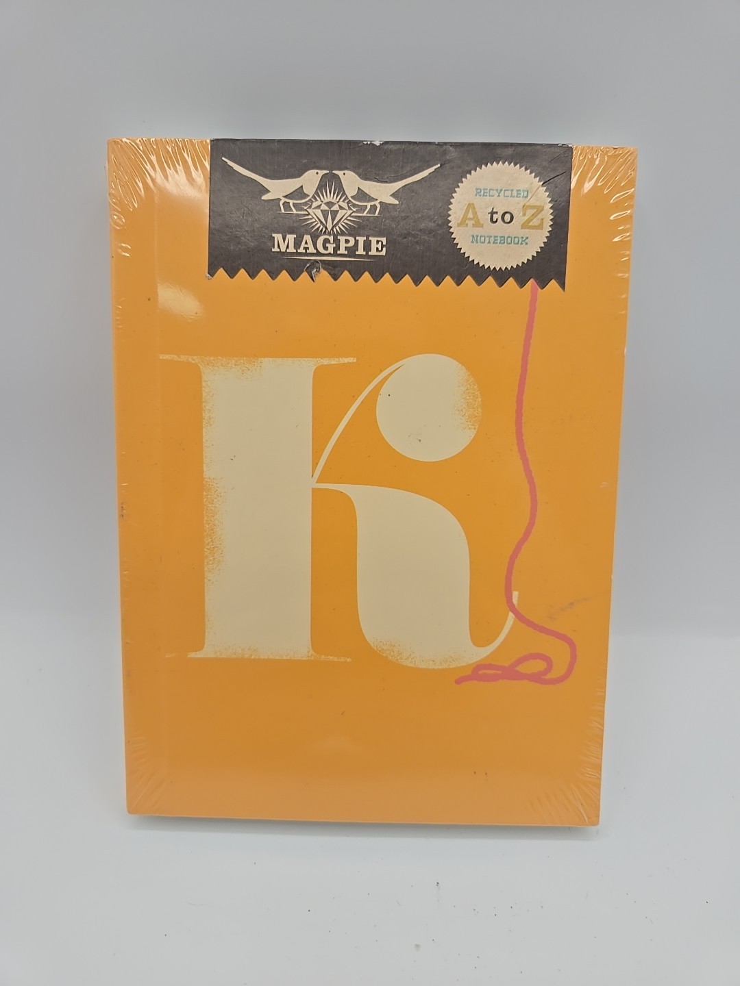 Magpie “K Knitting” A to Z Recycled Notebook – 144 Pages, Brand New