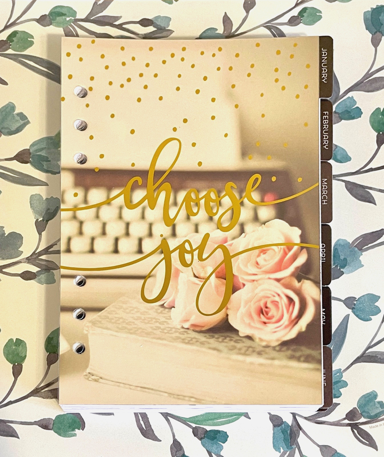 Carpe Diem Undated A5 Planner Inserts – Choose Joy