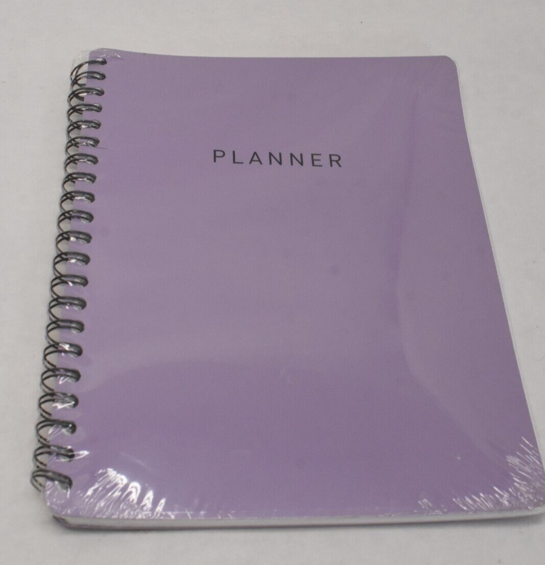 Mintra Office Undated Weekly Monthly Planner Letter Lavender 8.5″ x 11″
