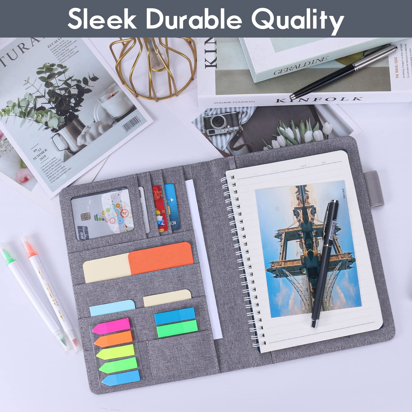 Executive Size Notebook Cover for Rocketbook A5 8.8″x6″ Inch, Waterproof Port…