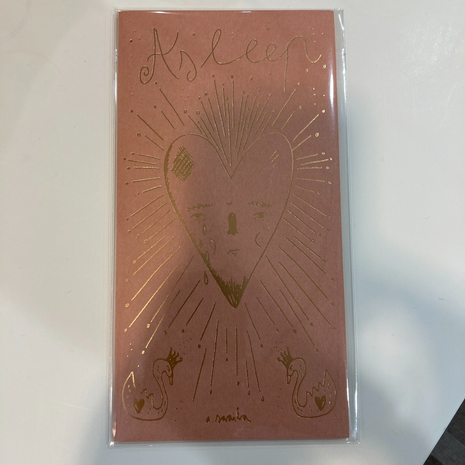Traveler’s Factory Aitor Saraiba Limited Accordion Refill Notebook Gold Foil Art