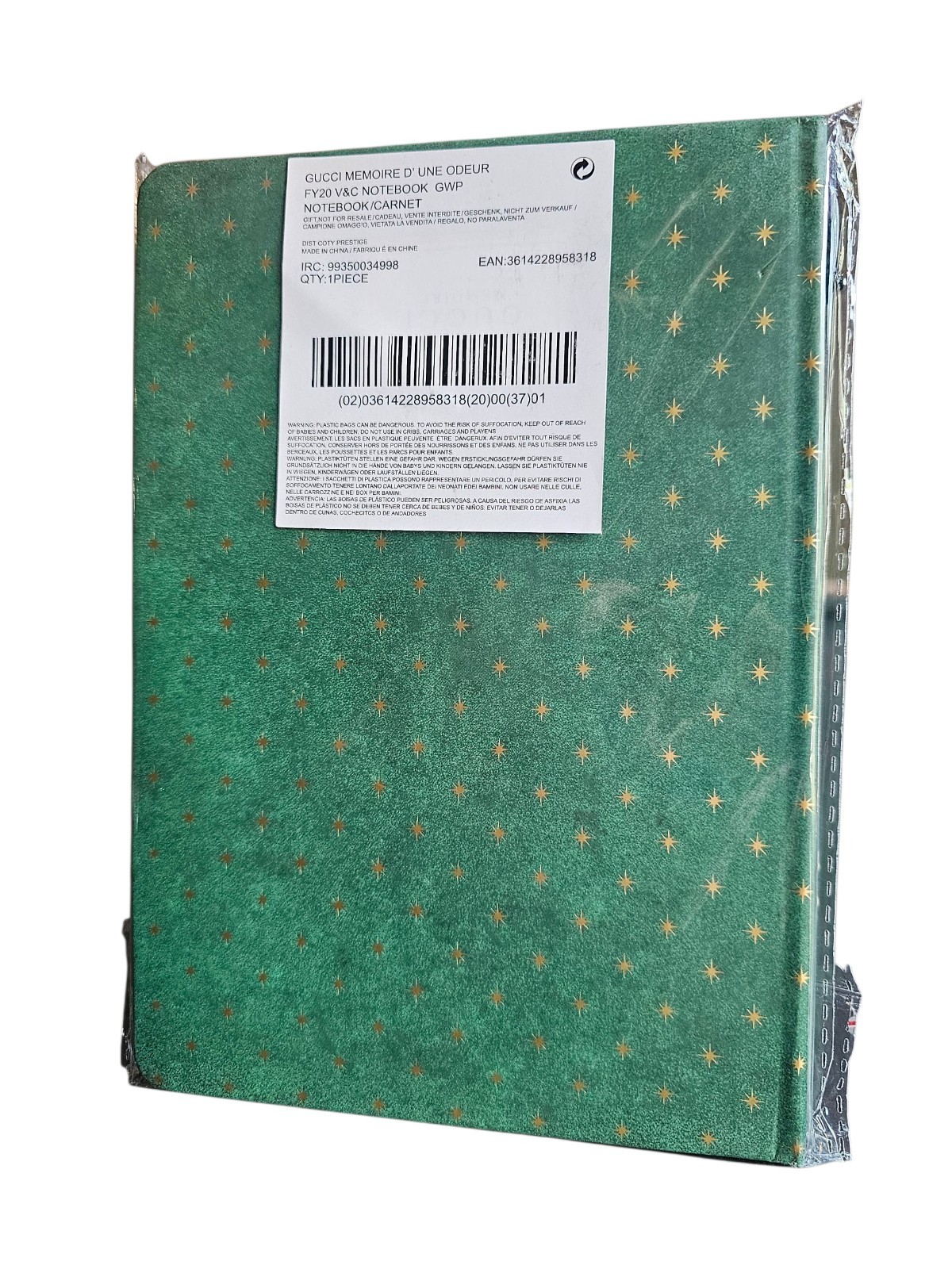Gucci Notebook Journal Diary Holiday Edition NEW GWP