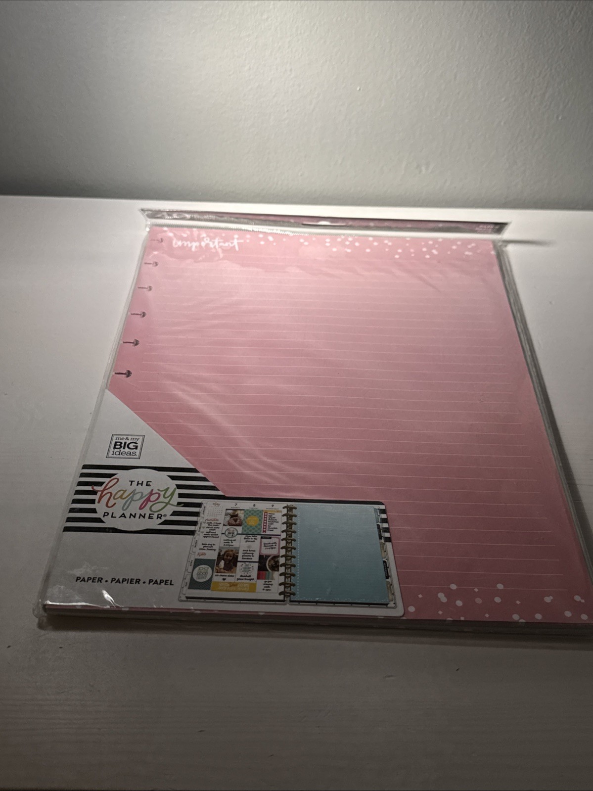 The Happy Planner -Important/Notes/You Got this Big Filler Paper 40 Sheets