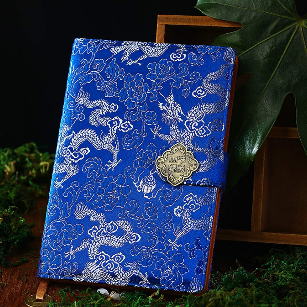 Aisi Mily Exquisite Notebook Chinese Yun Brocade Notebook Silk Hardcover Diary