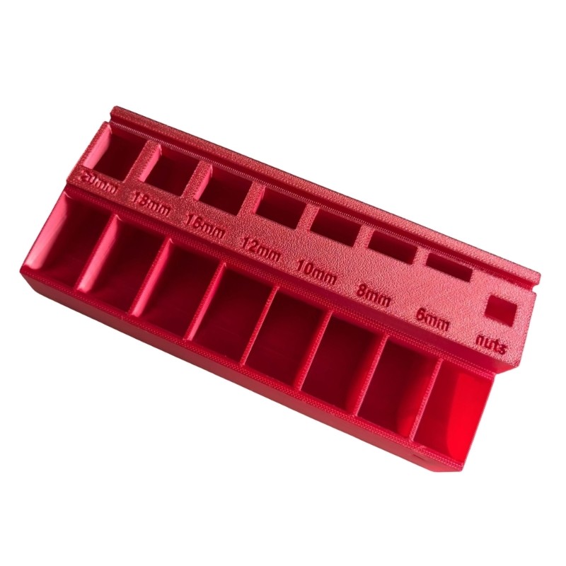 Dense Hardware Sorting Case Permanent Polyethylene Construction For Bolts Screws