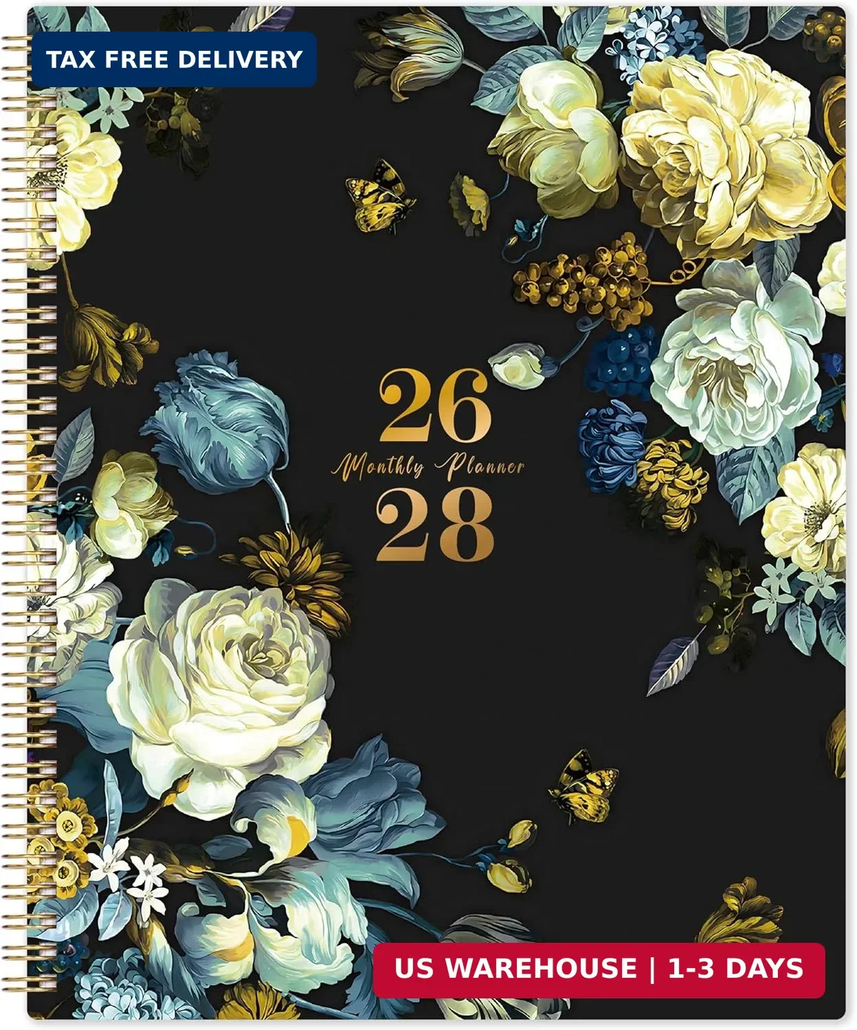 Monthly Planner 2026-2028 – 2 Year Planner 2026-2028, JUL. 2026 – JUN. 2028, 9”