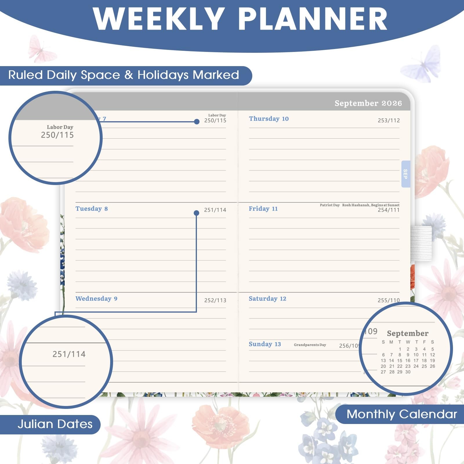 Pocket Calendar 2026-2027 – 2026-2027 Pocket Planner for Purse, Jul. 2026 – J…