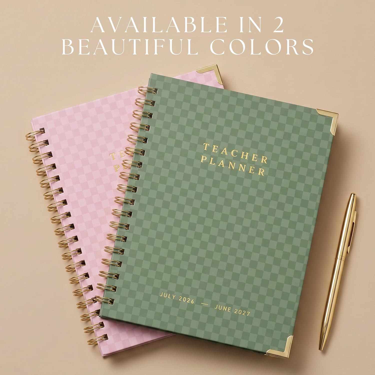 Aesthetic Teacher Planner for the 2026-2027 Academic School Year – Your All Incl