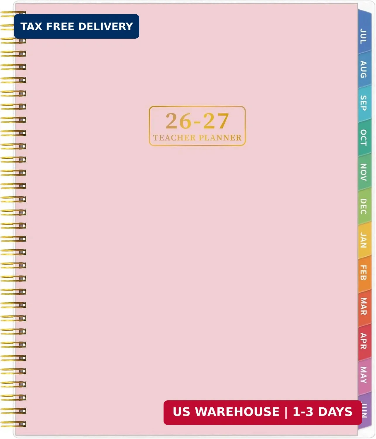 Teacher Planner 2026-2027, Teacher Planner for Academic Year, July 2026 – June 2