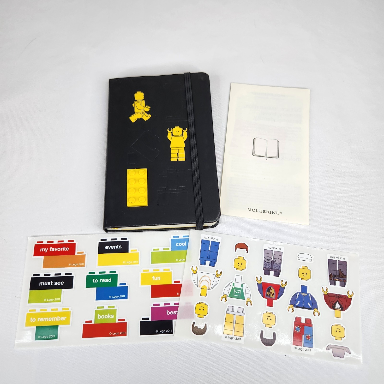 Moleskine LEGO Limited Edition Small Notebook 5.5×3.75 Hard Cover Lined Pages