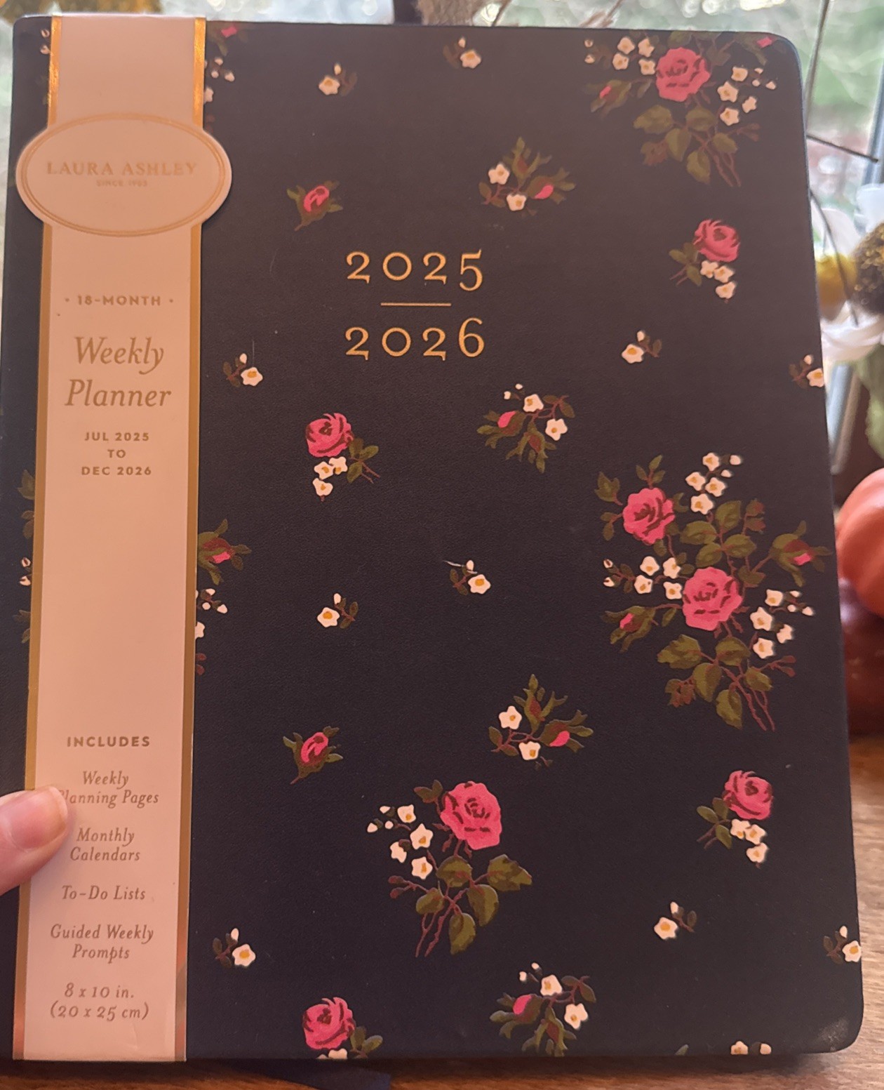 Laura Ashley 2026 Agenda Planner Monthly And Weekly 18 Month July 2025-Dec 2026
