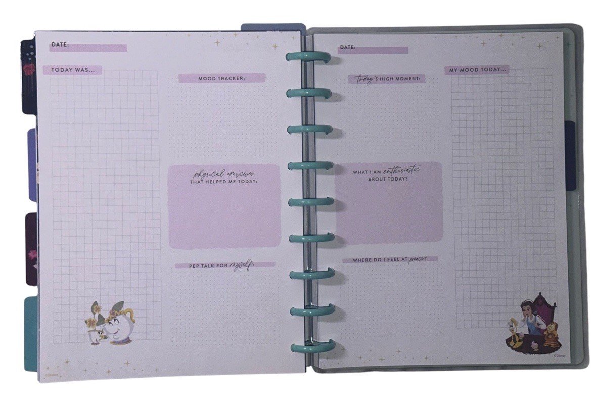 The Happy Planner Disney Princess Guided Journal So Many Adventures Waiting